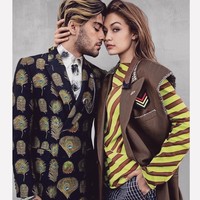 Gigi Hadid-Zayn Malik, keduanya sudah menjalin hubungan sejak dua tahun lalu. Sama-sama terkenal dan berwajah rupawan, hubungan mereka tak luput dari pemberitaan media. Foto: Instagram