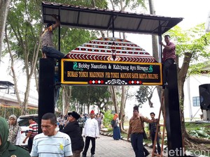 Begini Persiapan Geladi Adat Kahiyang-Bobby di Medan