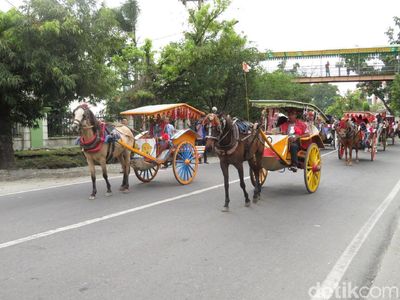 Ini Kereta Kencana dari Solo di Geladi Kirab Pernikahan Kahiyang-Bobby