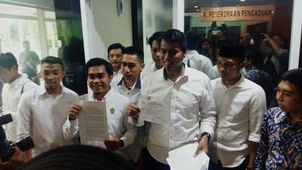 Lapor ke MKD, Himpunan Mahasiswa Minta Novanto Dipecat dari Ketua DPR