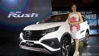 Toyota Rush diluncurkan di The Westin, Jakarta, Kamis (23/11/2017).
