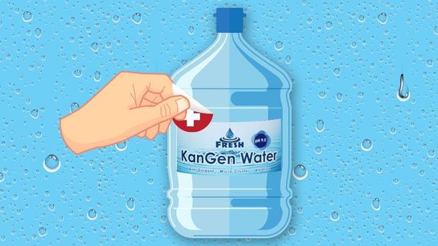 Warning BPOM: Kangen Water Tidak Boleh Dikemas dan Diedarkan!