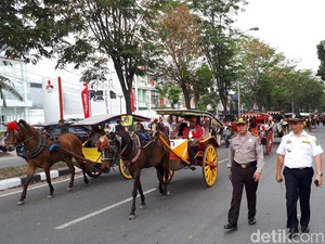 Tim Pengurai Macet Dikerahkan Saat Resepsi Kahiyang-Bobby di Medan