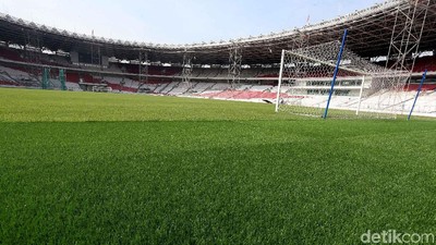 Foto: Siapa Rindu Menyaksikan Hamparan Hijau Rumput SUGBK?