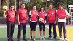 Serunya Bos OJK dan Kemenkeu Tanding Voli