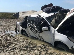 Dikelilingi Buaya, Dua Pria Australia Ini Terpaksa Tidur di Atap Mobil