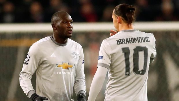 Posisi Zlatan Ibrahimovic mendapat gangguan seiring kedatangan Romelu Lukaku.