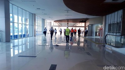 Capai 95%, Begini Penampakan Stasiun Sudirman Baru