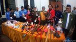 Kejari Sukabumi Musnahkan Senjata Tajam, Narkotika dan Obat-obatan