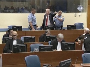 Marah-marah, Ratko Mladic Si Jagal Bosnia Diusir dari Ruang Sidang