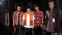Soal Anang, ucap Novanto usai menjalani pemeriksaan di KPK, Jalan Kuningan Persada, Jakarta Selatan, Jumat (24/11/2017) pukul 16.19 WIB.