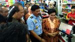 Momen saat CT dan KSAU Resmikan Airforce Mart di Bandara Halim