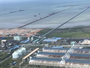 Proyek Pelabuhan Kuala Tanjung Tahap II  Rp 12 T Dimulai 2019