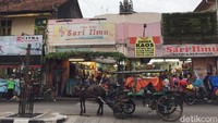 Salah satu delman parkir di kawasan Malioboro (Kurnia/detikTravel)