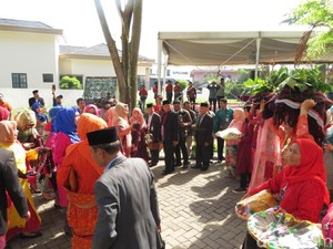 Mangalo-alo Mora, Keluarga Nasution Sambut Keluarga Siregar