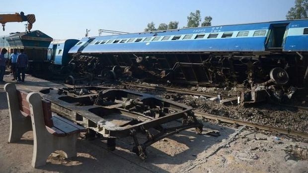 Kereta Anjlok di India, 3 Orang Termasuk Bocah 6 Tahun Tewas
