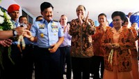 Hadi mengatakan sangat bersyukur dengan telah diresmikannya Airforce Mart. Sebab, Airforce Mart ini bertujuan agar semua prajurit TNI AU mendapatkan kesejahteraan yang sama. Istimewa.