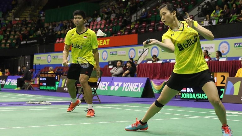 Praveen/Debby Kandas, Kevin/Marcus Berjuang Sendirian di Semifinal Praveen/Debby Kandas, Kevin/Marcus Berjuang Sendirian di Semifinal