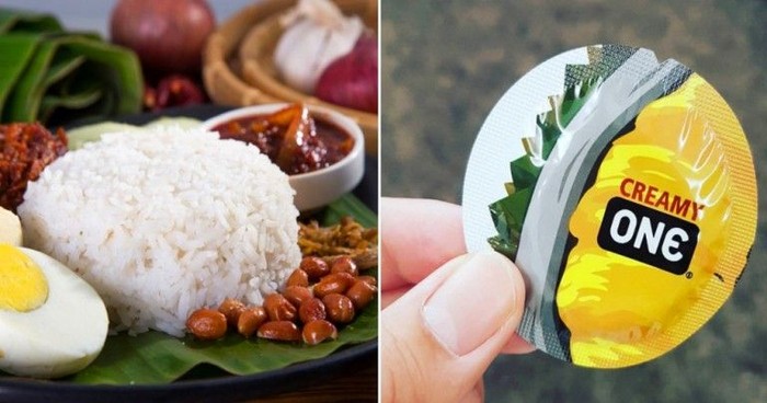 Nasi lemak jadi makanan Malaysia yang populer. Sangking populernya, burger, pizza, sushi, cheesecake bahkan kondom dibuat dengan rasa nasi lemak!
