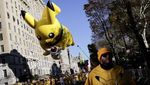 Foto: Balon-balon Karakter Kartun Raksasa di New York