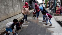 Lukisan 3D tersebut sudah mulai banyak dikenal warga.