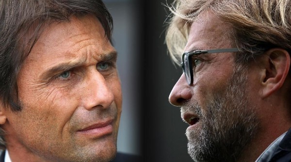 Duel Liverpool vs Chelsea: Adu Ekspresi Klopp vs Conte