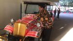 Unik! Ini Mobil Bermotif Ulos yang Bakal Ditumpangi Jokowi di Medan