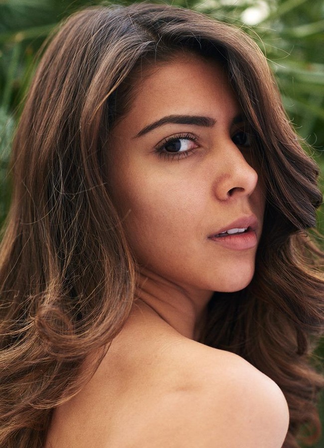 Walaupun tanpa makeup, finalis asal Nicaragua Berenice Quezada tetap memesona. Apalagi dia memiliki hidung yang begitu mancung. Foto: Dok. Miss Universe