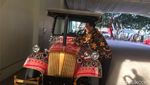 Unik! Ini Mobil Bermotif Ulos yang Bakal Ditumpangi Jokowi di Medan