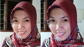 Coba tebak mana foto hasil jepretan Oppo F5? Foto: Adi Fida Rahman/detikINET