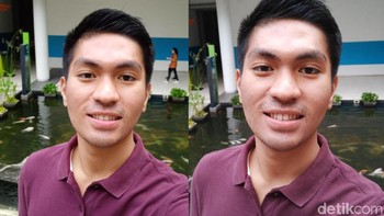 Coba tebak mana foto hasil jepretan Oppo F5? Foto: Adi Fida Rahman/detikINET