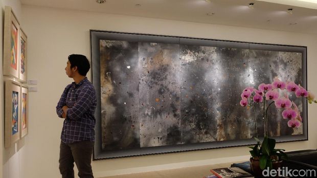 Dari Pulau Run, Made Wianta Lukis Megahnya New York 