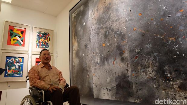 Pameran 'Run for Manhattan' Made Wianta