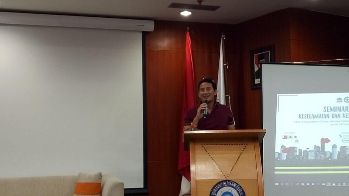 Sandiaga Janji TransJ Masuk ke Kampus UIN Jakarta