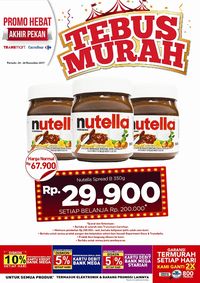 Tebus Murah Nutella atau Shampo di Transmart Carrefour