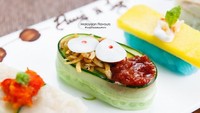 Rulyu & Lyn, membuat sajian sushi unik. Ada sushi dengan paduan lauk layaknya nasi lemak dengan tambahan ikan bilis dan sambal. Nyam! Foto: Istimewa