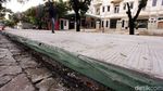 Jalan Pejaten Raya Ditutup Akibat Pengecoran Jalan