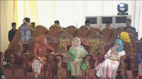 Gordang sambilan saat dibunyikan (Foto: Dok. CNN Indonesia TV)