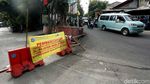 Jalan Pejaten Raya Ditutup Akibat Pengecoran Jalan