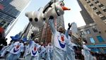 Foto: Balon-balon Karakter Kartun Raksasa di New York