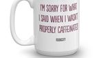 Lucu! Mug Ini Berisi Pesan Unik yang Mewakili Perasaan Pencinta Kopi