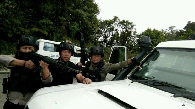 Begini Heroiknya Kasatgas Baku Tembak dengan KKB di Freeport