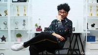 Kunto Aji saat ditemui di kawasan Kemang, Jakarta Selatan pada Kamis (23/11). Pool/Ismail/detikFoto.