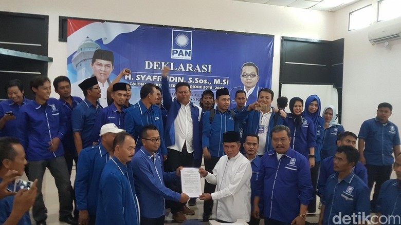 PAN Dukung Kadis Lingkungan Hidup Kota Serang Maju Pilwalkot 2018 PAN Dukung Kadis Lingkungan Hidup Kota Serang Maju Pilwalkot 2018