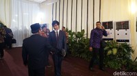Kaesang saat berada di puncak pesta adat sang kakak, Kahiyang dengan Bobby. Foto: Ray Jordan/ detikcom