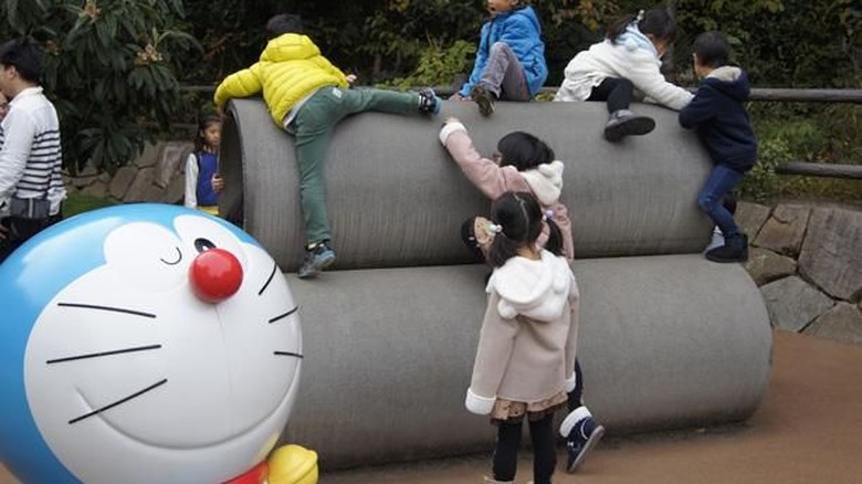 Doraemon di Museum Fujiko F Fujio (Aisyah Kamaliah/detikTravel) Doraemon di Museum Fujiko F Fujio (Aisyah Kamaliah/detikTravel)