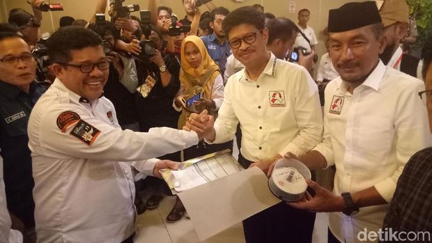 Maju Independen, Ichsan Yasin Limpo-Cakka Setor 1 Juta KTP Pendukung
