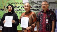 Dirjen Bina Marga, Arie Setyadi Moerwanto mengatakan, pekerjaan interchange di Cileunyi jadi perhatian karena desainnya yang cukup complicated, begitu pula cara pekerjaannya. Pool/PUPR.