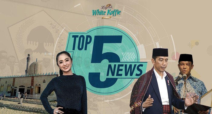 Jokowi Manortor di Pesta Adat Kahiyang, Pesan Anies di Hari Guru