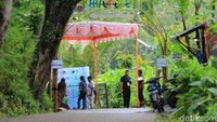 Suasana pengamanan di Kulfest 2017. Foto: Hanif Hawari/detikHOT